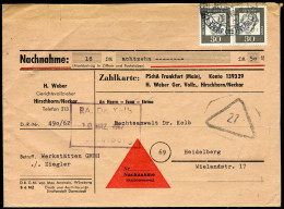 Bundesrepublik Deutschland, 1962, 354 (2), Brief - Other & Unclassified