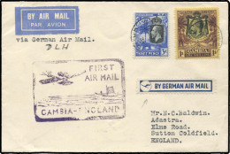 Gambia, 1934, Ungebraucht, Brief - Gambia (1965-...)