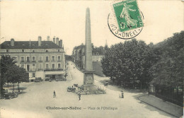  71  CHALON SUR SAONE  PLACE DE L'OBELISQUE - Chalon Sur Saone