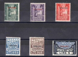 Italienisch Tripolitanien, 1923, 19-24, Postfrisch - Andere & Zonder Classificatie