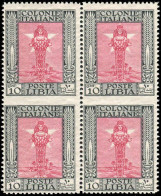 Italienisch-Libyen, 1924, 56, Postfrisch, Viererblock - Altri & Non Classificati