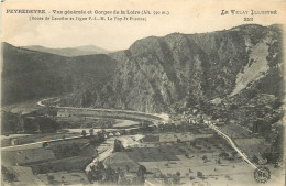  43  PEYREDEYRE  VUE GENERALE ET GORGES DE LA LOIRE - Autres & Non Classés