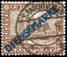 Saar, 1922, D 4 I DD, Gestempelt - Other & Unclassified