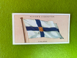 Player's Cigarettes Card Flags Of The League Of Nations -  Finland - Sonstige & Ohne Zuordnung