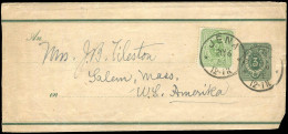 Deutsches Reich, 1884, S 7 + 39, Brief - Other & Unclassified