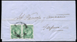 Bolivien, 1872, 13 (2), Brief - Bolivie