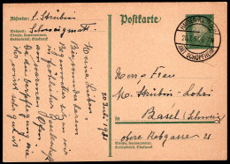 Deutsches Reich, 1931, P 181 I, Brief - Other & Unclassified