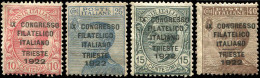 Italien, 1922, 153-56, Postfrisch - Sin Clasificación