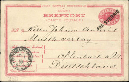 Schweden, 1883, Brief - Altri & Non Classificati