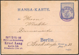 Deutsches Reich, 1886, Brief - Autres & Non Classés