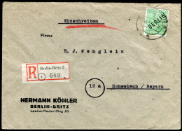 Berlin, 1948, 16, Brief - Autres & Non Classés