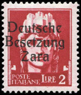 Deutsche Besetz.II.WK Zara, 1943, 12 PF IX, Postfrisch - Occupazione 1938 – 45