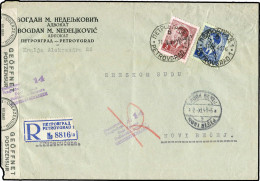 Deutsche Besetz.II.WK Serbien, 1941, 7, 36, Brief - Occupazione 1938 – 45