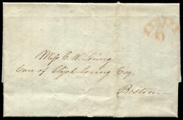 USA, 1842, Brief - Autres & Non Classés