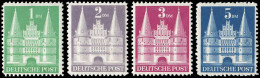 Amerik.+Brit. Zone (Bizone), 1948, 97-100 II Y B, Postfrisch - Nuevos