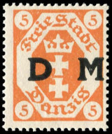 Danzig, 1921, 1 Pa, Postfrisch - Other & Unclassified