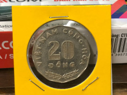 SOUTH VIET-NAM COINS 20 DONG 1968 KM#10-NICKEL CLAD STEEL -1 Pcs- Aunc No 1 - Viêt-Nam