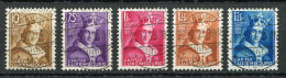 Luxemburg, 1933, 252/56, Gestempelt - Sonstige & Ohne Zuordnung