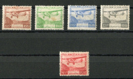 Japan, 1929, 195/98, 204, Ungebraucht - Sonstige & Ohne Zuordnung