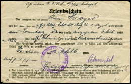 Feldpost I. WK, 1890, Brief - Other & Unclassified