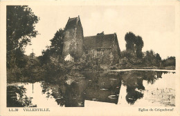  14   VILLERVILLE  EGLISE DE CRIQUEBOEUF - Villerville