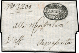 Italien Staaten Kirchenstaat, 1836, Brief - Non Classés