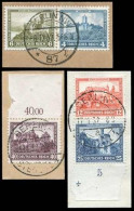 Deutsches Reich, 1932, 474-78, Briefstück - Altri & Non Classificati