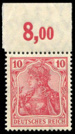 Deutsches Reich, 1905, 86 I D P OR, Postfrisch - Andere & Zonder Classificatie