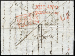 Italien Vorphilatelie, 1833, Brief - Ohne Zuordnung