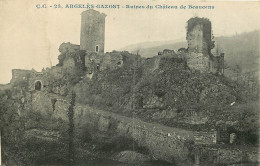  65   ARGELES GAZOST   RUINES DU CHATEAU DE BEAUCENS - Argeles Gazost