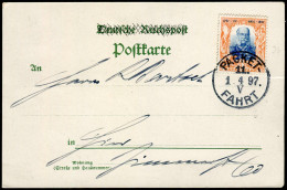 Deutsches Reich, 1897, 74, Brief - Altri & Non Classificati