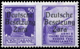 Deutsche Besetz.II.WK Zara, 1943, 20.3, Postfrisch - Occupazione 1938 – 45