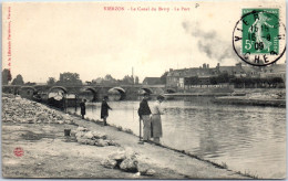 18 VIERZON - Le Canal Du Berry, Le Port  - Vierzon