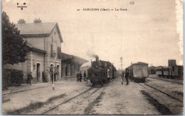 18 SANCOINS - La Gare (frottement) - Sancoins