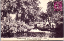 18 SAINTE SOLANGE - Fontaine Et Village De Villemont  - Otros & Sin Clasificación