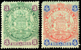 Britische Südafrika Gesellschaft, 1896, 28 I,31-36 I, Ungebraucht - Africa (Varia)