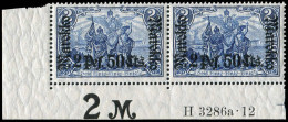 Deutsche Auslandspost Marokko, 1911, 56 I A HAN A, Postfrisch, ... - Turchia (uffici)