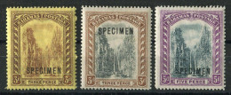 Bahamas, 1917, 45-47 Spec., Ungebraucht - Bahamas (1973-...)