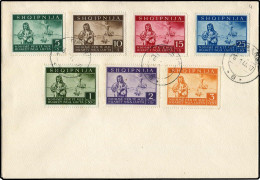 Deutsche Besetz.II.WK Albanien, 1944, 15 - 21, Brief - Ocupación 1938 – 45