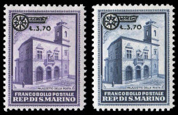 San Marino, 1934, 206/07, Ungebraucht - Sonstige & Ohne Zuordnung