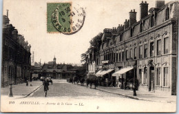 80 ABBEVILLE - Vue De L'avenue De La Gare. - Abbeville