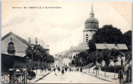 80 ABBEVILLE - Un Coin De La Rue Saint Gilles. - Abbeville