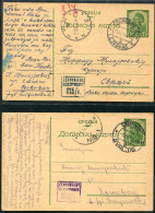 Deutsche Besetz.II.WK Serbien, 1943, P 5, Brief - Besetzungen 1938-45