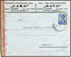 Deutsche Besetz.II.WK Serbien, 1942, 7, Brief - Ocupación 1938 – 45