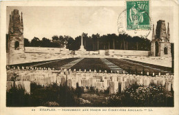  62  ETAPLES  MONUMENT AUX MORTS DU CIMETIERE ANGLAIS - Altri & Non Classificati