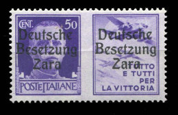 Deutsche Besetz.II.WK Zara, 1943, 20 .1, Ungebraucht - Ocupación 1938 – 45