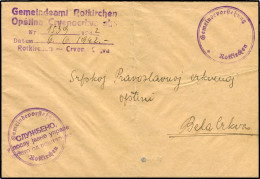 Deutsche Besetz.II.WK Serbien, 1942, Brief - Bezetting 1938-45