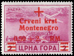 Deutsche Besetz.II.WK Montenegro, 1944, 29-35, Postfrisch - Ocupación 1938 – 45