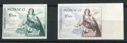 Monaco, 1960, 654 P U (2), Postfrisch - Otros & Sin Clasificación