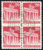 Amerik.+Brit. Zone (Bizone), 1948, 85 WB Ues (2), Gestempelt - Autres & Non Classés